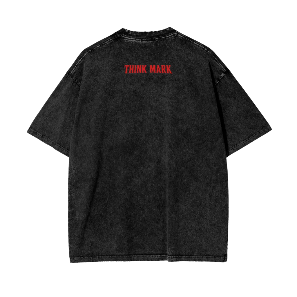 Oversize Snow Washed T-Shirt Omni-Man